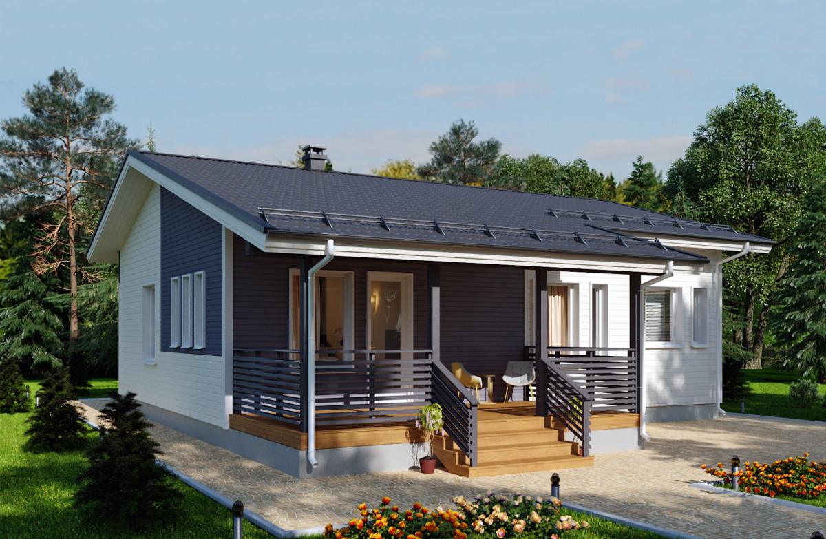 Каркасный дом VZ-803 